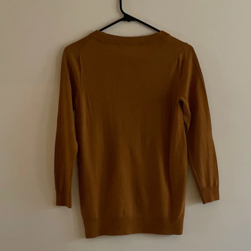 J. Crew Wool Women's Tan Crew Neck Sweater